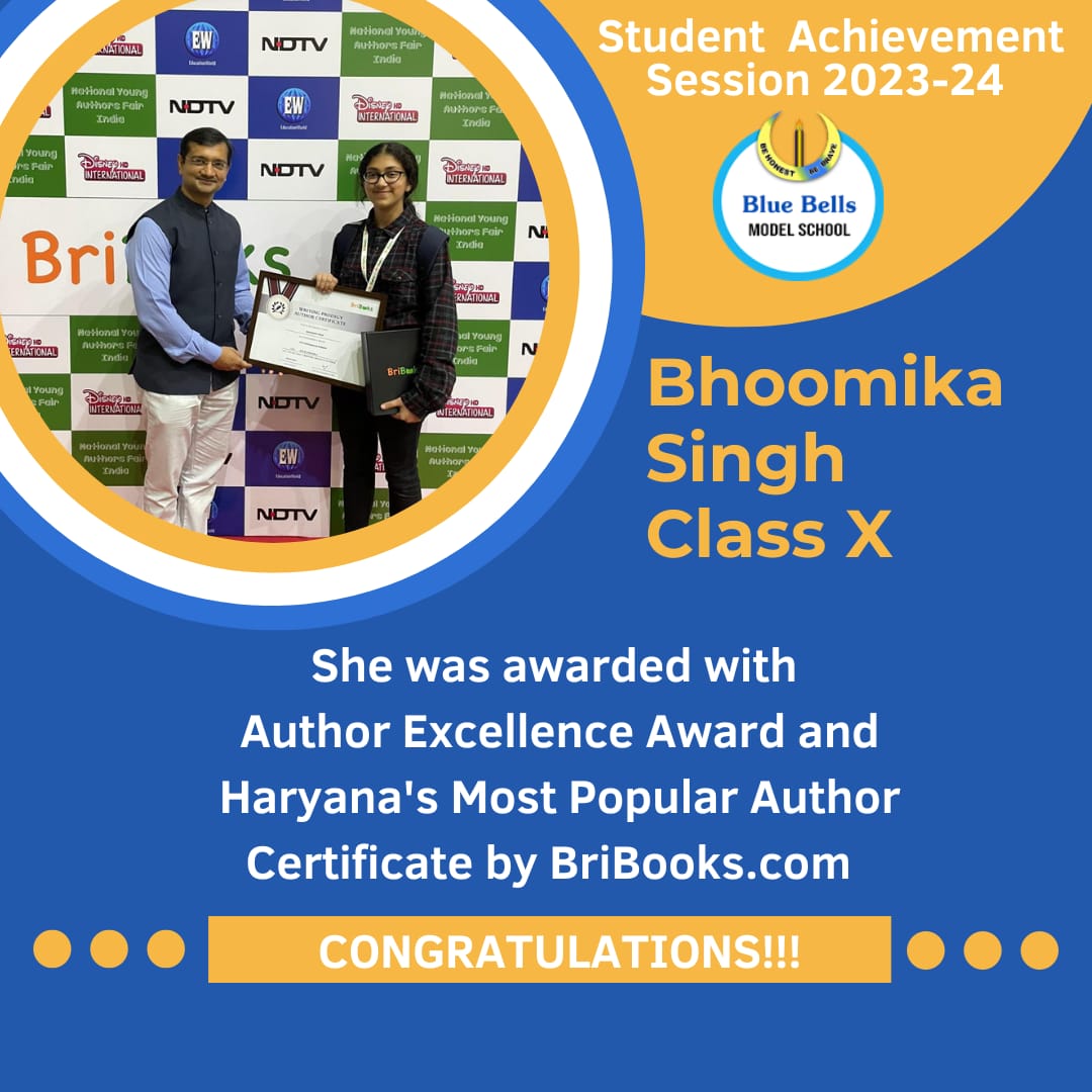 ACHIEVEMENT: BHOOMIKA SINGH